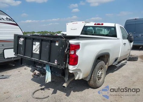 2024 Chevrolet Silverado 2500Hd 2Wd Long Bed Work Truck from USA, damaged, VIN 1GC0WLE75RF185923